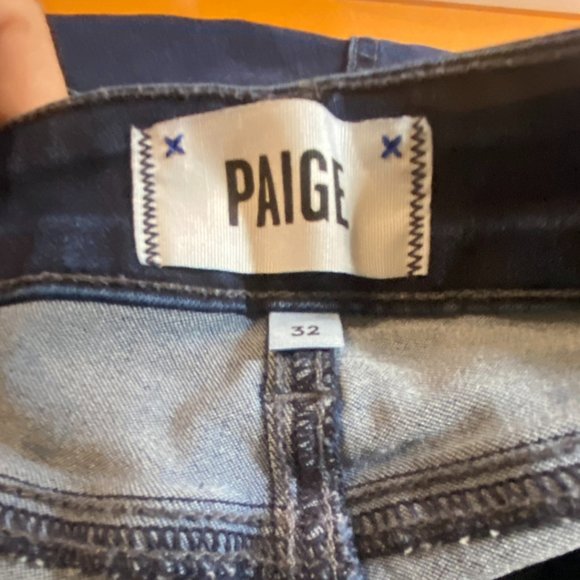 Paige Verdugo Ankle mid-rise blue jeans size 32 - Picture 7 of 7